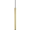 Ideal Lux LOOK ROUND SOSPENSIONE 1 LUCE ATTACCO GU10 OTTONE D.4X70CM