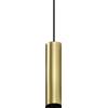 Ideal Lux LOOK ROUND SOSPENSIONE 1 LUCE ATTACCO GU10 OTTONE D.6X25CM