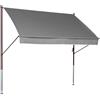 Angerer - Tendone, - Tenda da sole, design Style granito, grigio, 150 x 350 x 225 cm, 2303/005