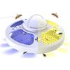 Lickoon Trappole per pulci aggiornate per l'interno della tua casa con 3 cuscinetti adesivi e cavo USB, trappole luminose per la casa, dispositivo di controllo dei parassiti da appendere per insetti