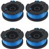 YUETTYY Bobina di ricambio per decespugliatore Black & Decker per BCSTA536, kit di bobine per decespugliatore automatico (4 pezzi)