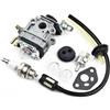 Zhanhai Kit carburatore adatto per TH23 TH26 TH34 23CC 25CC 26CC 33CC 35CC motore trimmer decespugliatore parte di ricambio