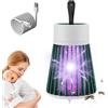 Gienslru Helve Buzz Antizanzare, Helvebuzz Per Zanzare, Mosquito Killer with UV Lamp, Waterproof IPX5, 2000MAH, USB Rechargeable, with LED Light, Suitable for Camping, Indoor, Outdoor and Garden (Green)