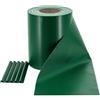 RETELANDIA L'OUTLET DELLE RECINZIONI Strisce Schermanti in PVC per Recinzioni a Pannelli - Fasce Frangivista per Cancellate di Giardini, Ringhiere di Balconi, con Clips di Fissaggio - 105 m x 19 cm - Verde