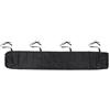 SPORTARC Copertura per tenda da sole per patio esterno, impermeabile, copertura per giardino, patio (nero, 4 m)