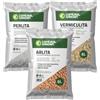 + CONTROL GARDEN Control Garden Pack Arlita 6L + Perlite 6L + Vermiculite 6L | Substrato per piante e colture interne ed esterne | Made in Italy