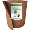 EraGreen® Tappetino di cocco in 100% fibra di cocco - 0,5 m x 2 m con 800 g/m² - Protezione invernale e protezione dal freddo per piante - un lato con lattice naturale - Tappetino per roditori