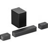 Ultimea Poseidon D50 Soundbar a 5.1 canali con subwoofer e altoparlanti surround posteriori, livello surround regolabile
