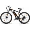 Touroll U2 Pro Bicicletta elettrica, motore 750W, batteria 48V 15Ah, autonomia 150km, coppia 70 Nm - Nero
