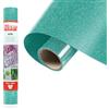 Siser® Glitter Jade, 30cm x 0,5mt, Vinile Termotrasferibile Termoadesivo Glitterato per la Personalizzazione dei Tessuti, Abbigliamento e Accessori, Hobby Creativi, Facile da Tagliare