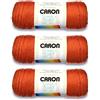 Caron Simply Soft - Confezione da 3 gomitoli di filo morbido #H97003-9765 zucca