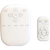 UNIONOW White Noise Sound Machine, macchina audio wireless con 36 suoni rilassanti tra cui suoni naturali e rumore bianco, piccolo altoparlante per casa, ufficio, hotel, servizi igienici, viaggi. (bianco,