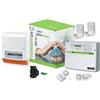 Hiltron Kit Centrale d'allarme KProtec4 GSM 3 zone +1 H24 antifurto + 1 Sirena da esterno + 2 Rivelatori a infrarossi DG12 + 3 Inseritori a chiave