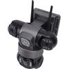 Sxhlseller Telecamera di Sicurezza Solare 4G LTE Wireless per Esterni, WiFi Non Necessario, Telecamera PTZ a 360° con Triplo Obiettivo con Rilevamento del Movimento AI, Zoom 10X, Audio