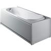 Without Brand / Generic VASCA RETTANGOLARE S/IDROMASSAGGIO C/PANNELLI MOD. MILO cm. 160 x 70