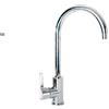 Elleci | Rubinetto cucina acciaio inossidabile | C01 | Colore : Chrome
