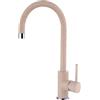 ELLECI MGKCLO51, Cloud | Miscelatore per cucina Monocomando Granitek, Colore Avena