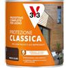 V33 Protettivo Completo per Legno a Solvente Protezione Classica Noce Scuro 0,75L