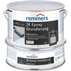 Remmers Primer epossidico 2K, grigio chiaro, 2,5 litri, agente adesivo, per superfici minerali, adatto anche per garage, ottima aderenza