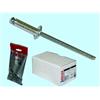 BRIXO Rivetti Brixo Alluminio - Ã˜ mm. 4,8 - L. mm. 10 - Conf. scatola 500 pz.