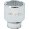 Beta 928A 50 - Chiavi a bussola con attacco quadro femmina 3/4 bocca esagonale, cromate