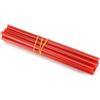 Zerodis 10 pezzi/set 7 x 150 mm bastoncini di colla a caldo colorati Viscosità strumento di riparazione fai da te per pistole per colla a caldo da 20 Watt (rosso)