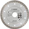 Bosch Home and Garden 2607019481 Disco Diamantato Turbo, Nero, 125 mm