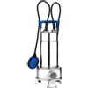 Ebara Pompa sommergibile serie Right/A 75 M A per acque fecali realizzata in acciaio inox 0,55 kW 0,75 CV colore grigio (riferimento: 1771030021A)