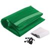 HOME ZEN HOUSEHOLD LINEN ZANZARIERA MAGICA MOSQUITO CON CALAMITA 140X240 PER BALCONE PORTA FINESTRA BUCHI PICCOLI (Verde)