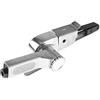 Vikye Levigatrice a nastro pneumatico, levigatrice a nastro pneumatico 16000rpm, levigatrice a nastro ad aria 1/4 per la rettifica di parti di saldatura 10 x 330 mm/20 x 520 mm(20x520mm)