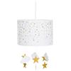 ATMOSPHERA CREATEUR D'INTERIEUR Atmosphera - Sospensione per bambini, bianco e giallo ocra, D30 cm