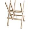 Del Fabbro Cavalletto Taglialegna Pieghevole Del Fabbro Mammut - Cavalletto in Legno Faggio per Taglio Legna Professionale - Made in Italy