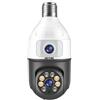 Jortan Tech JTZ-9696QJB - Videosorveglianza con sensore 4MP, codifica H.265 AI, rilevamento umano, visione notturna IR-CUT, archiviazione cloud e connettività Wi-Fi/Ethernet