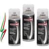 Generico Set 3 Bombolette Smalto Trattamento per Superfici, Fondo Stucco Bianco, Protegge dalla Ruggine le Superfici di Metallo, Bomboletta Spray in Banda Stagnata Riciclabile 400 ml MADE IN ITALY