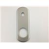 Ghidini PLACCA BOCCHETTA ROSETTA GHIDINI PER PORTA - PORTA BLINDATA ALLUMINIO F1 61X179 CON FORO PER DEFENDER D 46-47 - ADATTABILE SU PLACCA DIERRE