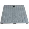 PEB CHIUSINO IN GHISA B125 (20 x 20 - Kg 2,3)