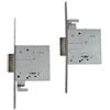 CISA Serratura da Infilare Accoppiate Cisa Art 57020 Misura 60 mm Frontale 25 mm 1Cp