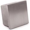 FORNITURE ZAMBON TAPPO INOX AISI 316 PER TUBO QUADRO - MISURA 50x50x2 MM