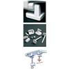 Carrara & Matta Cerniere Di Ricambio Per Coprivaso Wc S12 104854000 Carrara E Matta