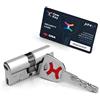 CISA Art. 0P3S1130C5 CILINDRO SAGOMATO AP4S Frizionato 5chiavi L - 70 - A - 35 - B - 35