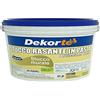 GDM 600016609800804-Stucco Rasante In Pasta, Ideale Per Rasatura Di Pareti Interne, Dekortè, Colore: Bianco, 4 kg