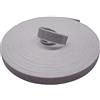OEM Cintino per Tapparelle Cotone Extra Pesante Bicolore (Grigio e Avorio) 50 Mt
