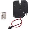 Tomotato DC 12V 2A Serratura Magnetica Elettrica, Serratura Elettromagnetica in Acciaio al Carbonio, Serratura Elettromagnetica Chiusura a Comando Elettrico Serratura del Cassetto Armadio per Serratura Armadio