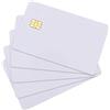 YARONGTECH-10PCS bianco inkjet stampabile PVC IC con carta SLE 4442 ISO 7816 vuoto Smart contact IC card