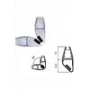 DocciaItalia Guarnizione Magnetica 90° Box Doccia 200 cm vetro 6/8 mm