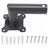 Fabater Kit di Montaggio Starlink, Supporto a Parete Starlink in Lega di Alluminio, Staffa di Montaggio su Palo Starlink, Supporto su Tetto (Corto: 15x10cm/5,9x3,9 pollici)