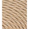 LaMorell LightDesign Cavo Elettrico Treccia/Trecciato Rivestito in Tessuto. Colore Juta. Sezione 3x1.00 (10 METRI)