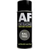 Alex Flittner Designs RAL7022 UMBRAU - Spray di vernice opaca compatibile con auto, colore grigio