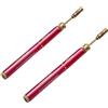 HEBEOT Penna a gas butano ricaricabile senza fili, torcia per saldatura, portatile, strumento di saldatura a gas, 195 mm (2 pezzi)