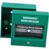 Uonlytech Pulsante di Allarme Antincendio Resettabile in Plastico Verde Funzionamento Intuitivo per Emergenze Incendio e Compatibile con Impianti di Allarme